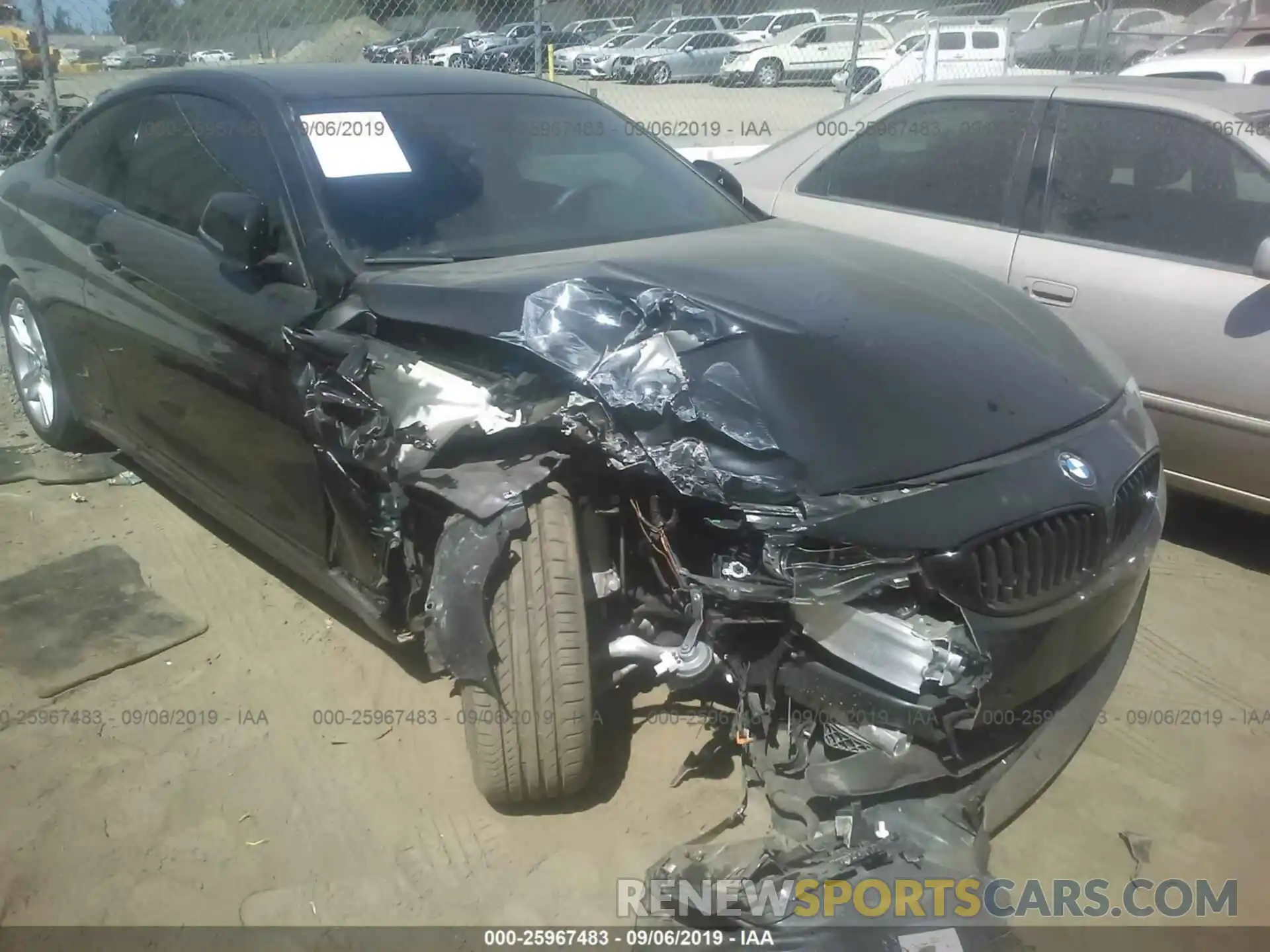 6 Photograph of a damaged car WBA4W7C51KAG51988 BMW 440I 2019