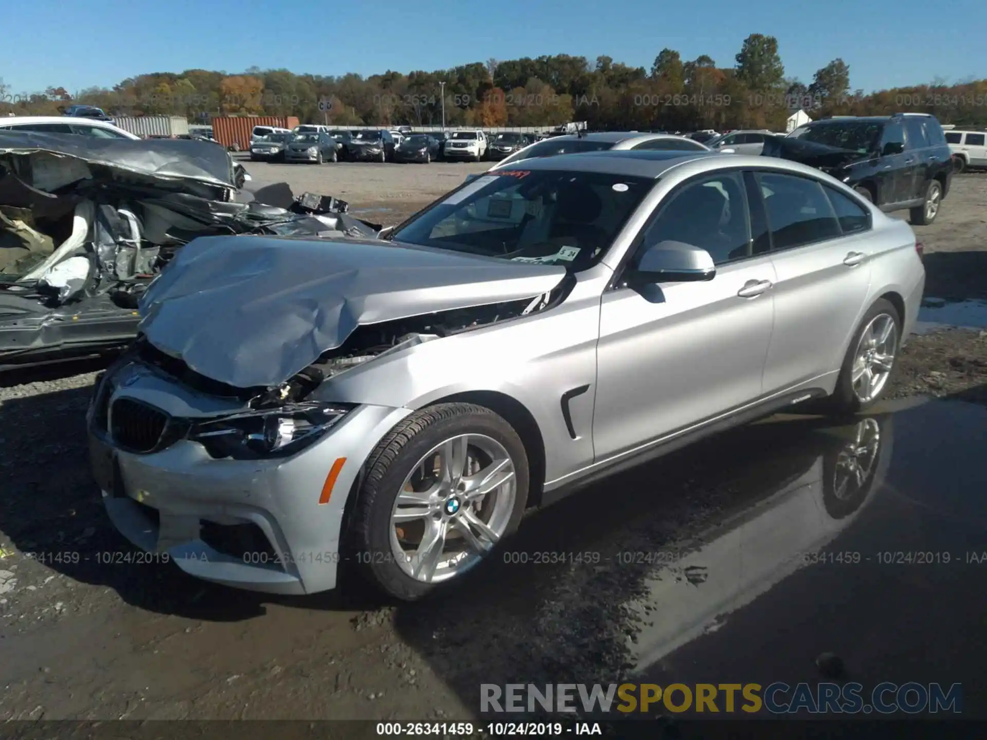 2 Photograph of a damaged car WBA4J7C53KBM74642 BMW 440XI 2019