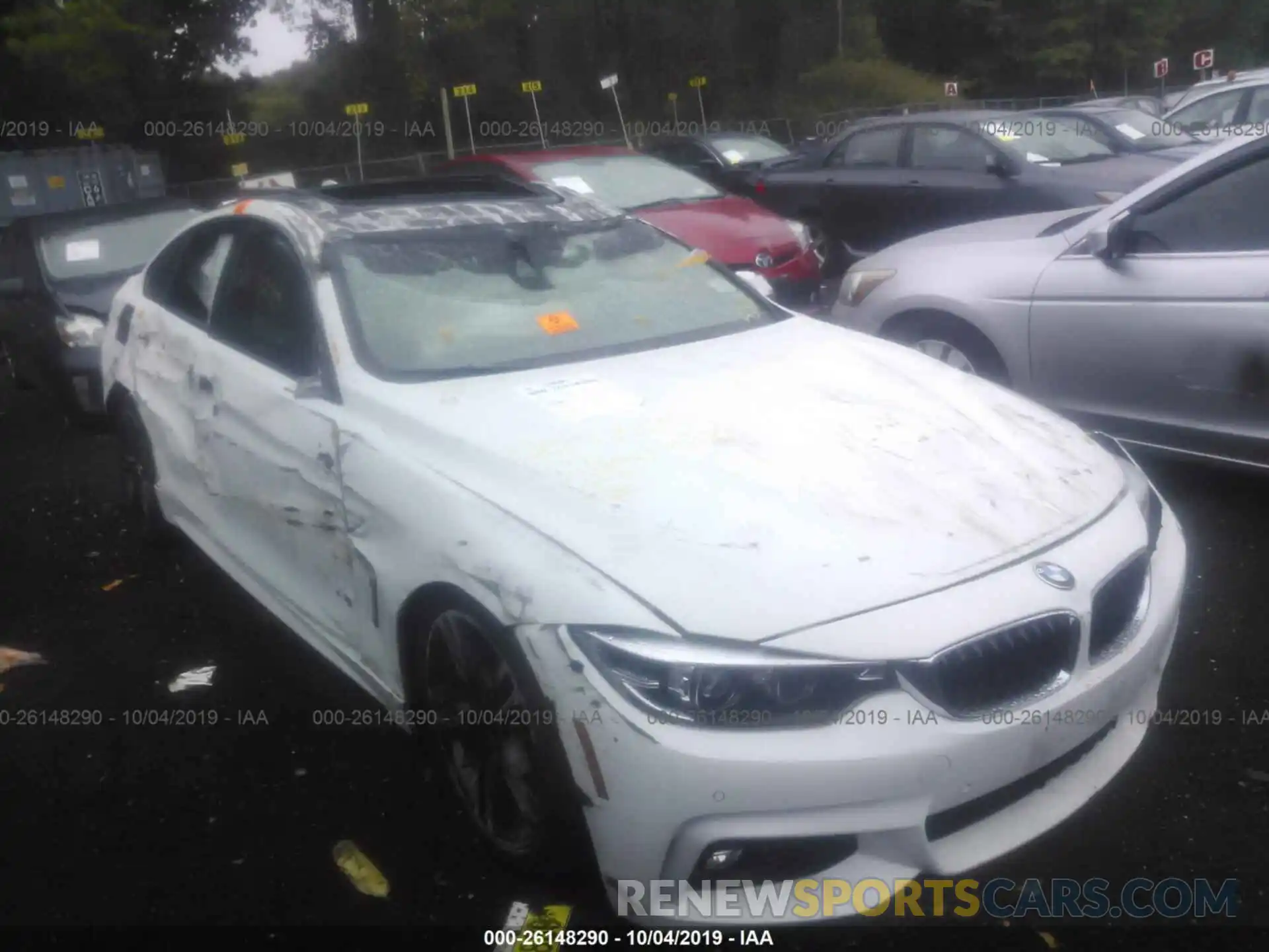 1 Photograph of a damaged car WBA4J7C54KBM74634 BMW 440XI 2019
