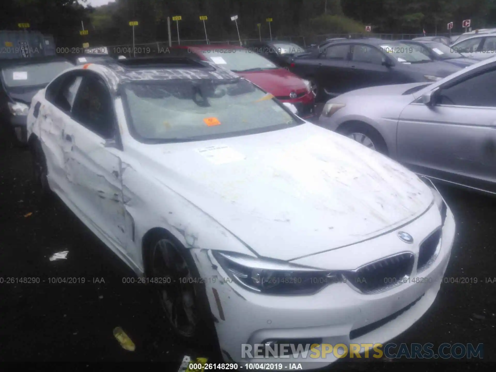 6 Photograph of a damaged car WBA4J7C54KBM74634 BMW 440XI 2019