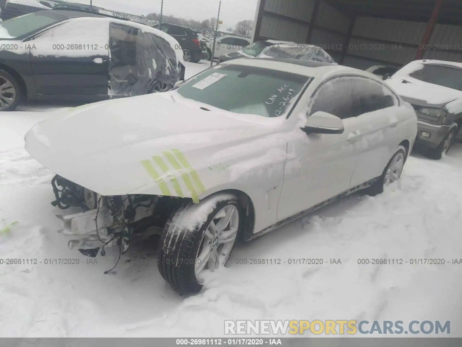 2 Photograph of a damaged car WBA4J7C55KBM74495 BMW 440XI 2019