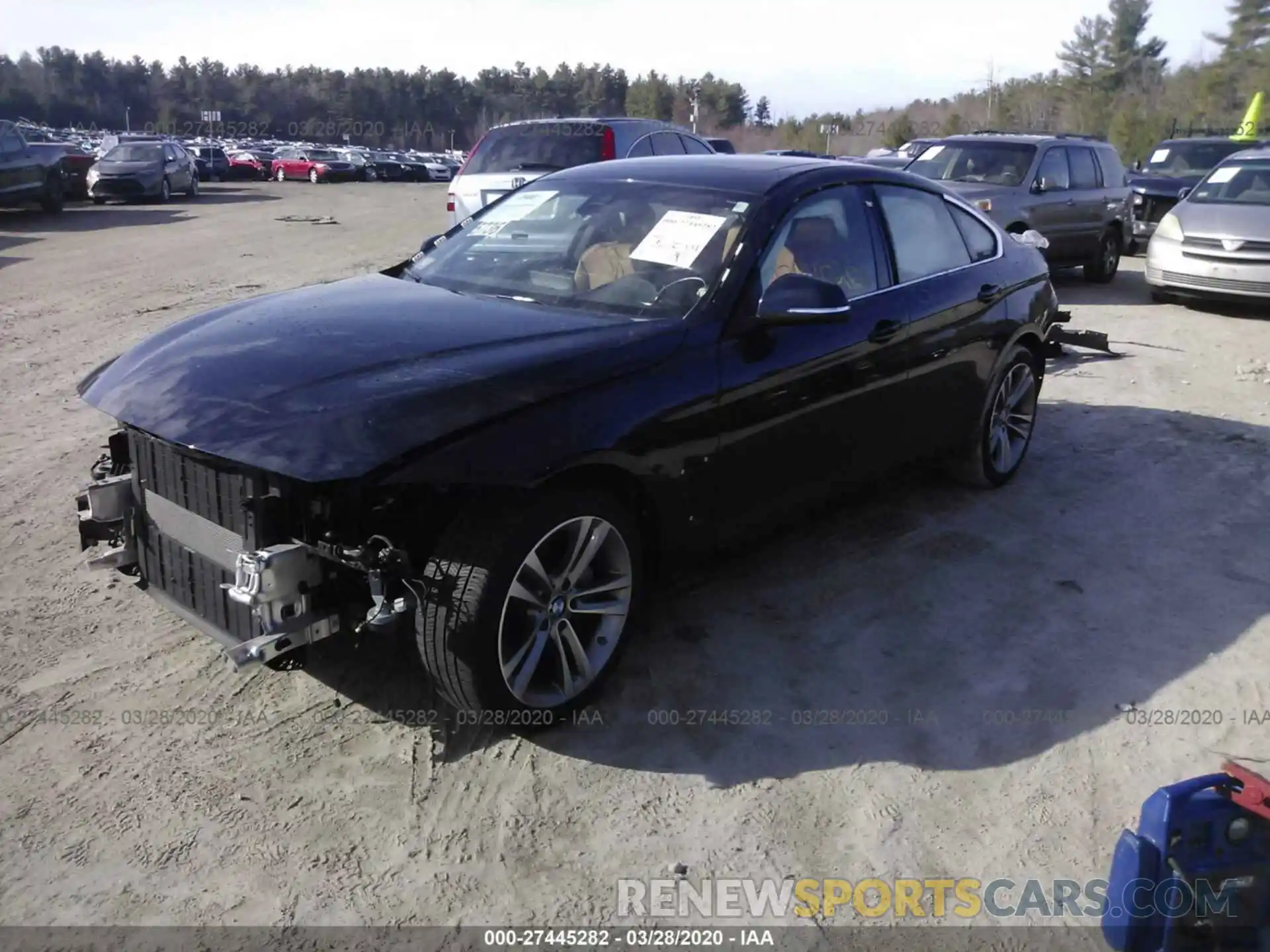 2 Фотография поврежденного автомобиля WBA4J7C55KBM74917 BMW 440XI 2019