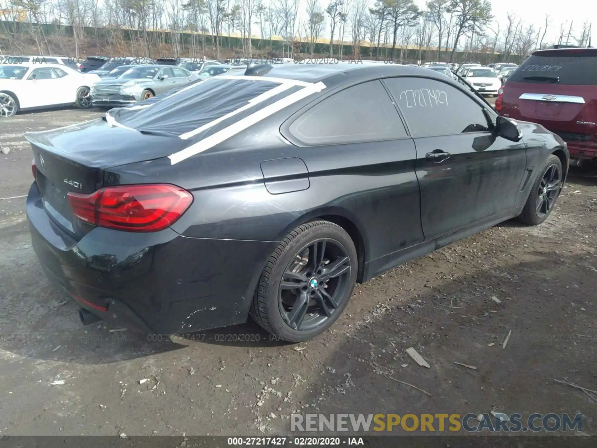 4 Фотография поврежденного автомобиля WBA4W9C55KAF94223 BMW 440XI 2019