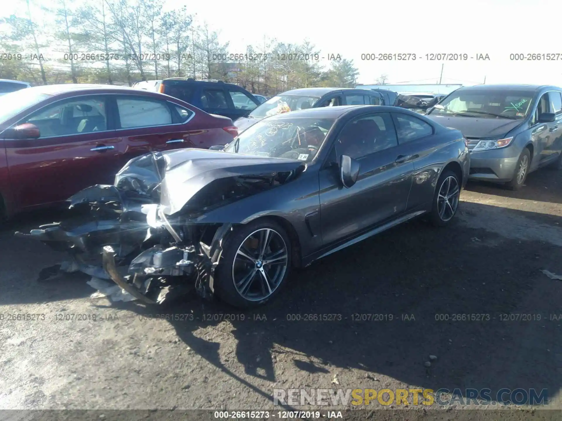 2 Photograph of a damaged car WBA4W9C57KAF98791 BMW 440XI 2019