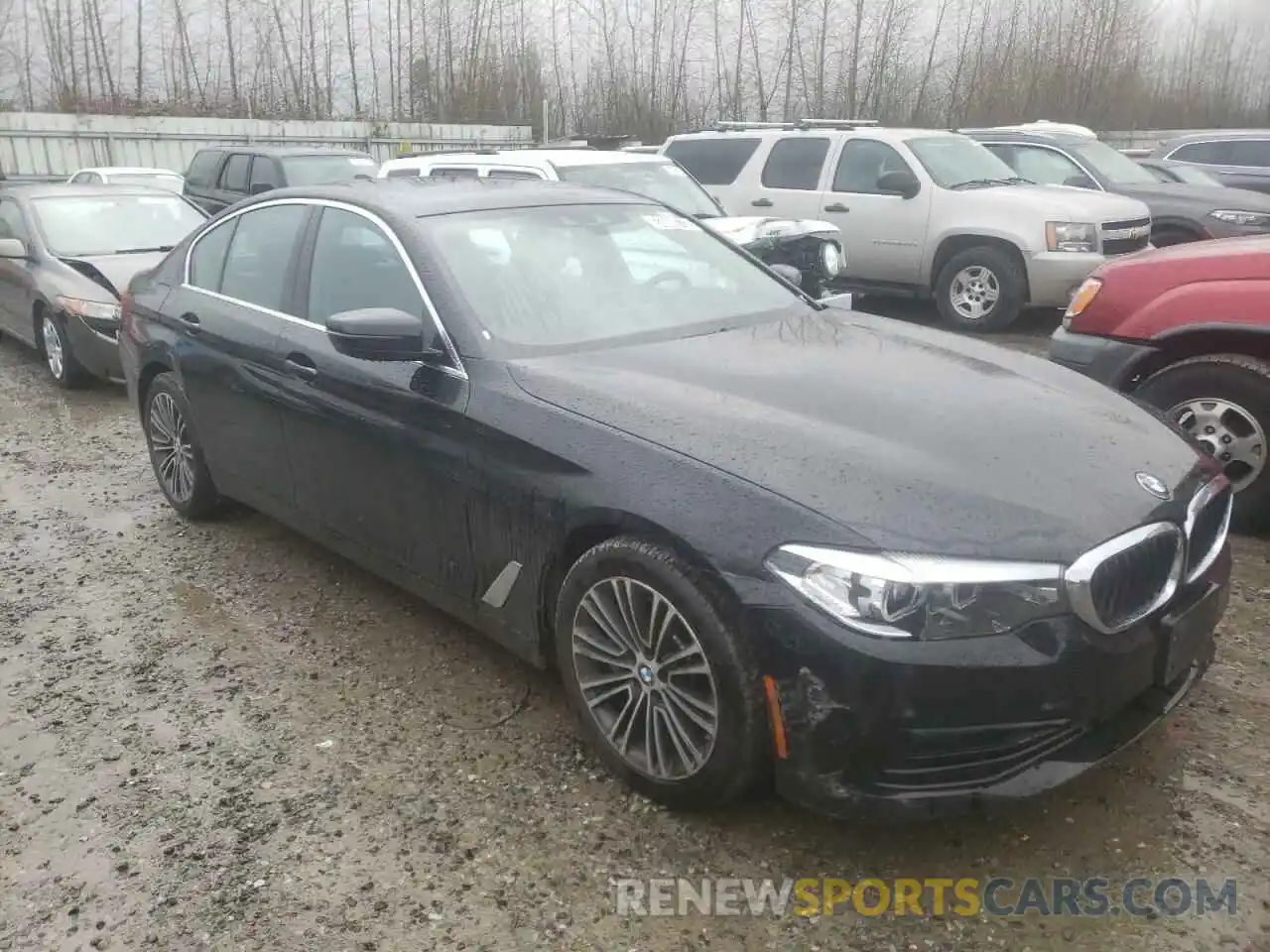 1 Photograph of a damaged car WBAJA5C50KBX46877 BMW 5 SERIES 2019