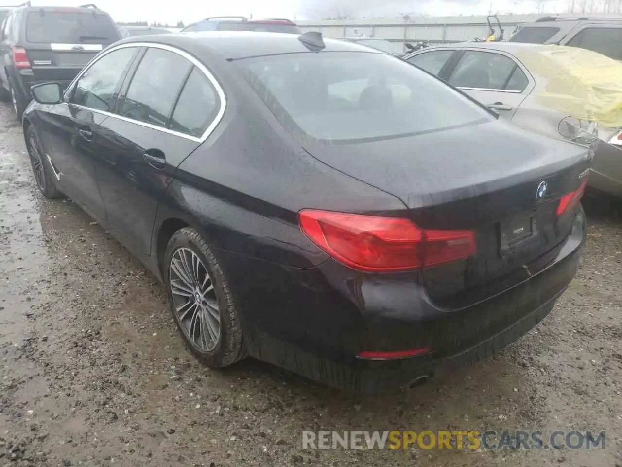 3 Photograph of a damaged car WBAJA5C50KBX46877 BMW 5 SERIES 2019