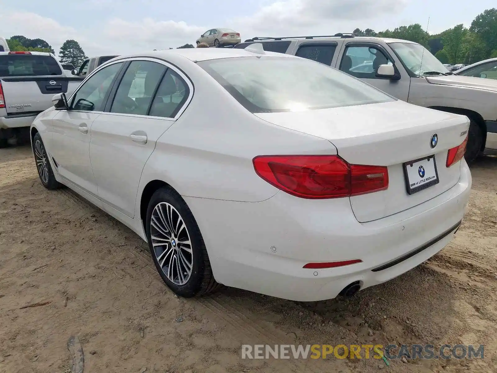 3 Photograph of a damaged car WBAJA5C50KBX86988 BMW 5 SERIES 2019