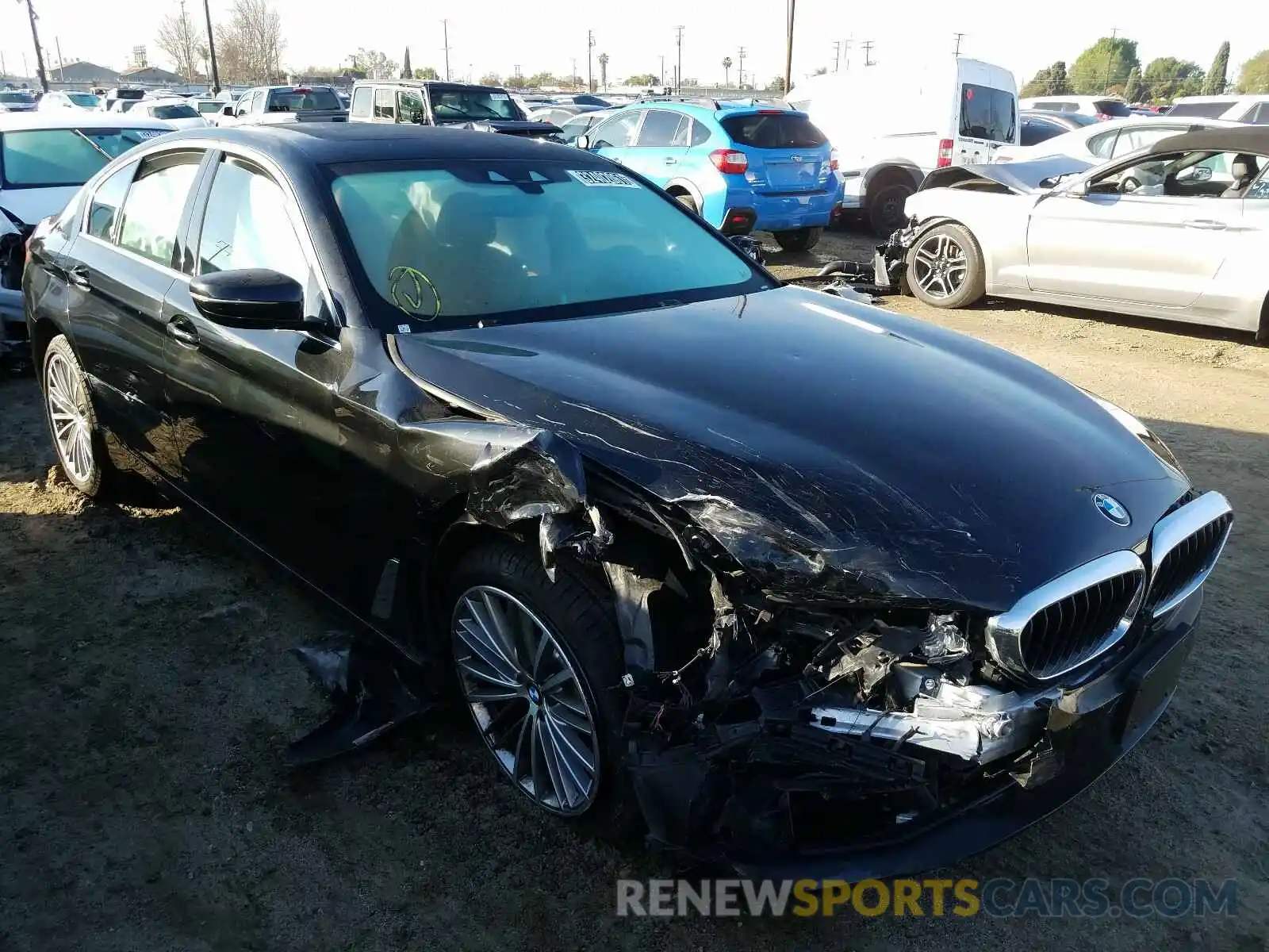 1 Photograph of a damaged car WBAJA5C50KBX87137 BMW 5 SERIES 2019