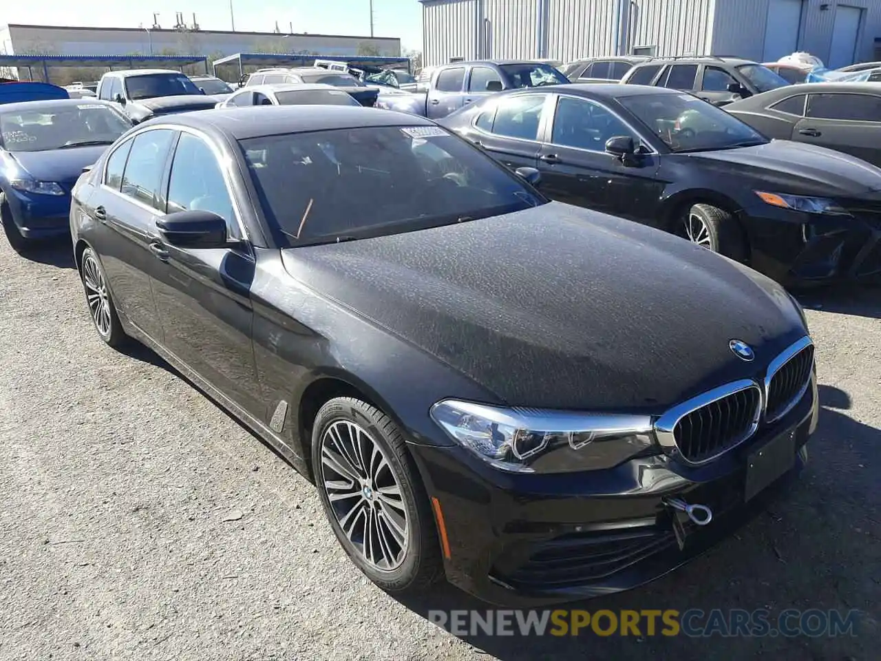 1 Photograph of a damaged car WBAJA5C50KBX87252 BMW 5 SERIES 2019