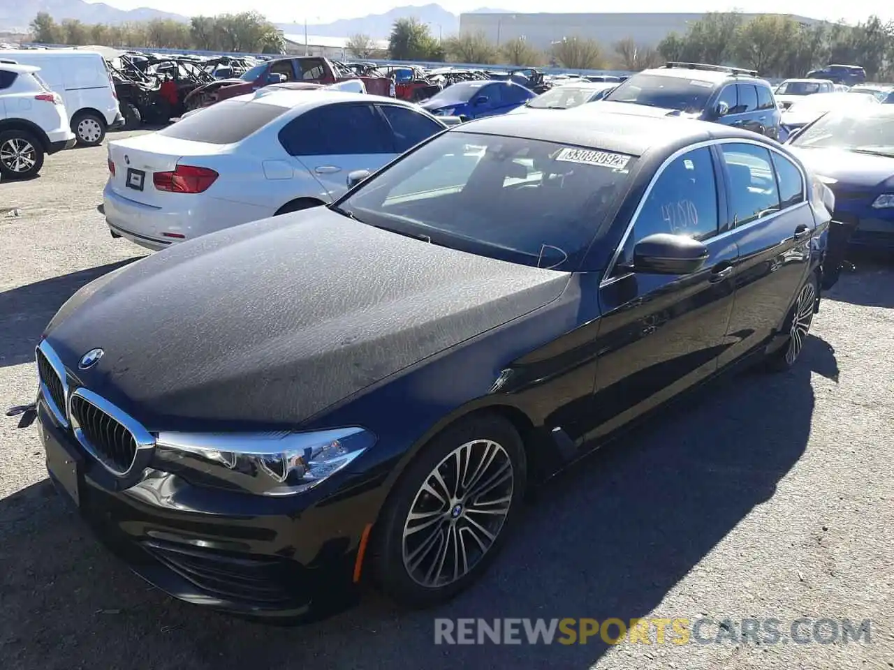 2 Photograph of a damaged car WBAJA5C50KBX87252 BMW 5 SERIES 2019