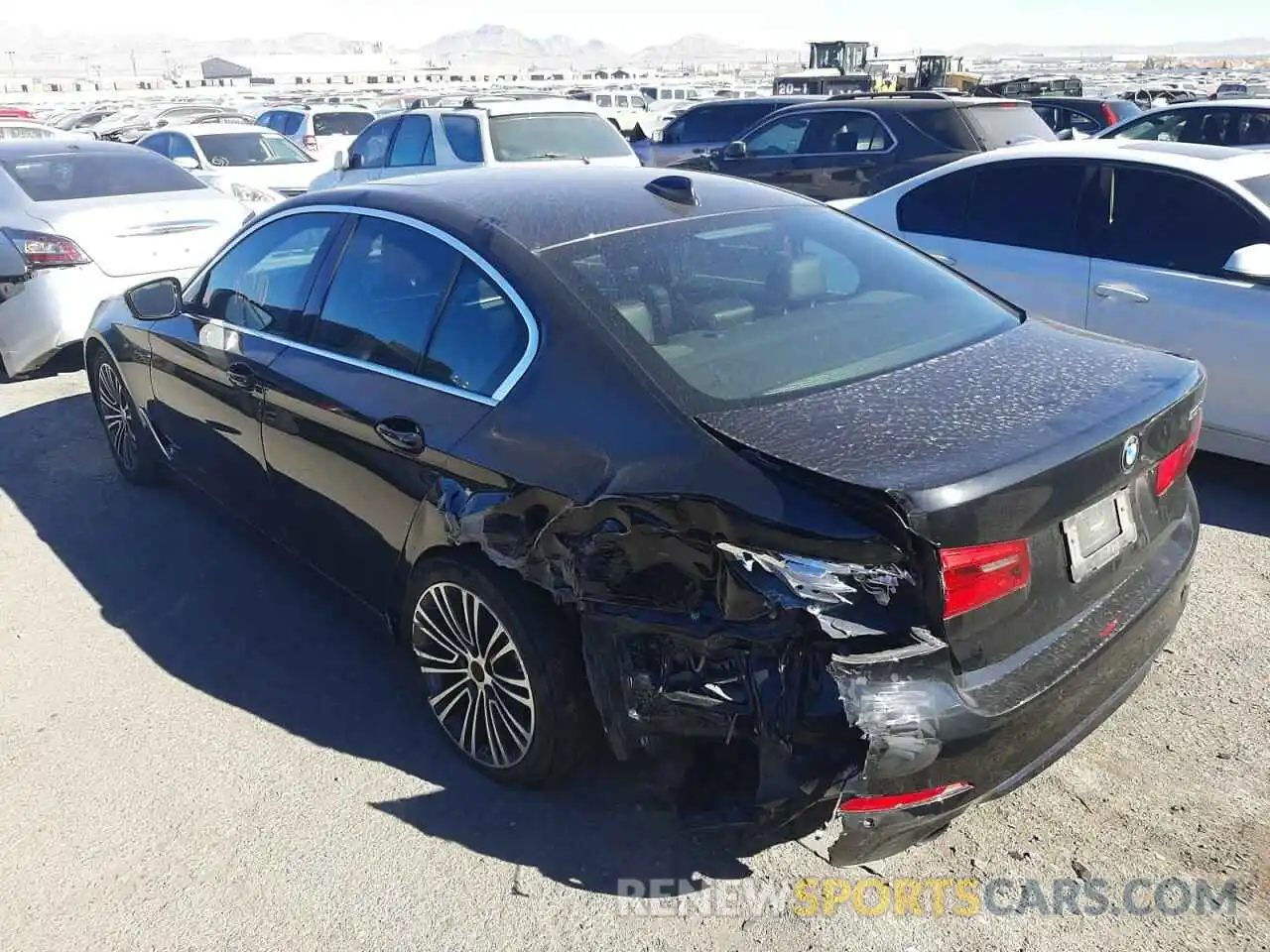 3 Photograph of a damaged car WBAJA5C50KBX87252 BMW 5 SERIES 2019