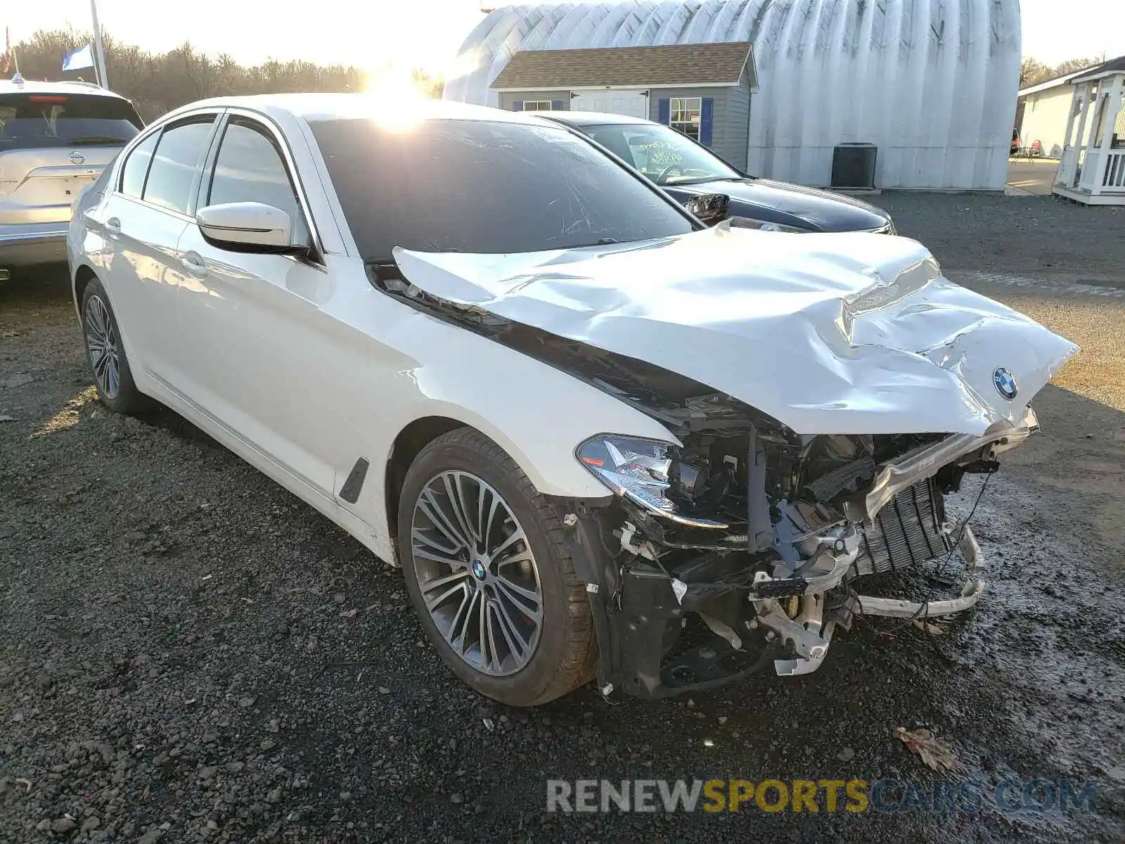 1 Photograph of a damaged car WBAJA5C50KBX87316 BMW 5 SERIES 2019