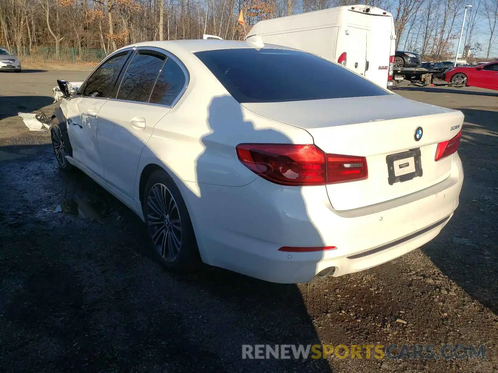 3 Photograph of a damaged car WBAJA5C50KBX87316 BMW 5 SERIES 2019