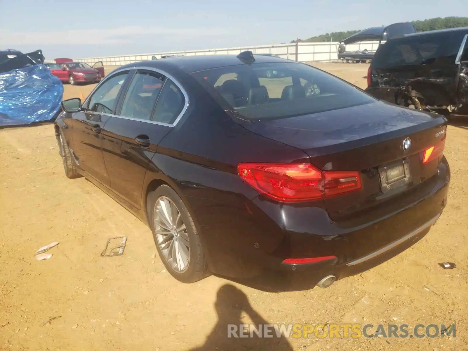 3 Photograph of a damaged car WBAJA5C50KBX87333 BMW 5 SERIES 2019