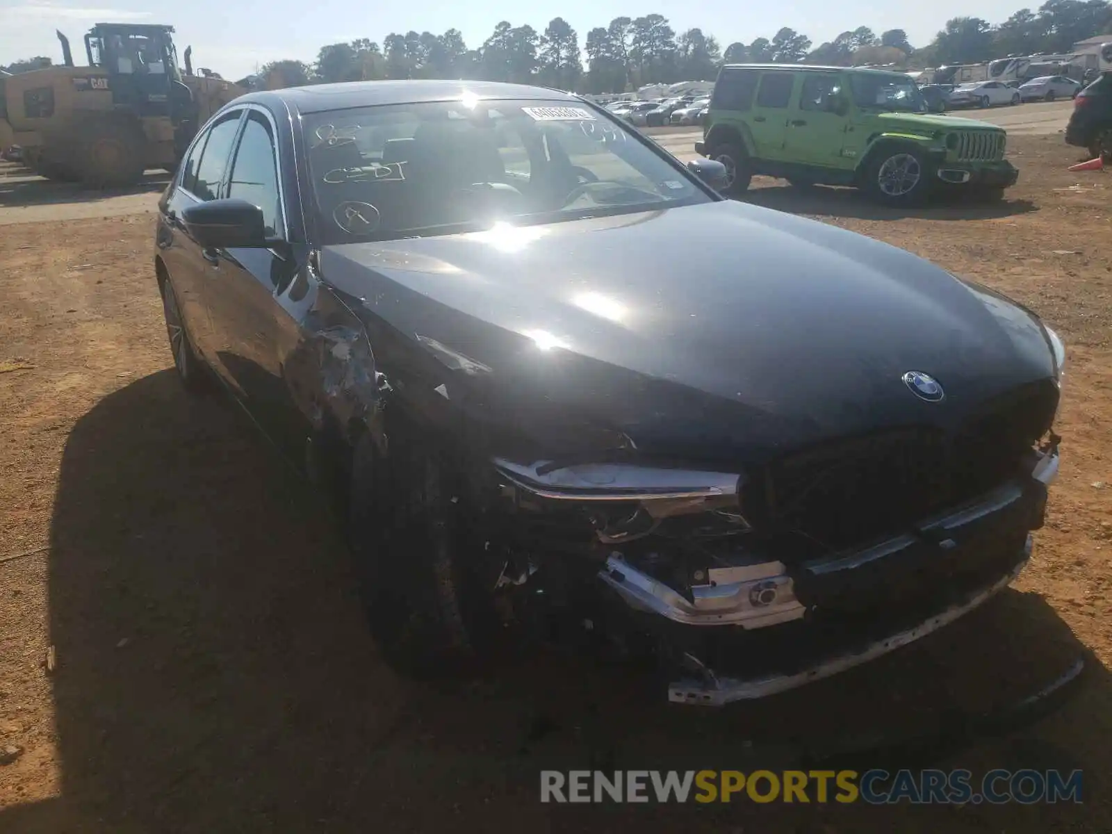 9 Photograph of a damaged car WBAJA5C50KBX87333 BMW 5 SERIES 2019