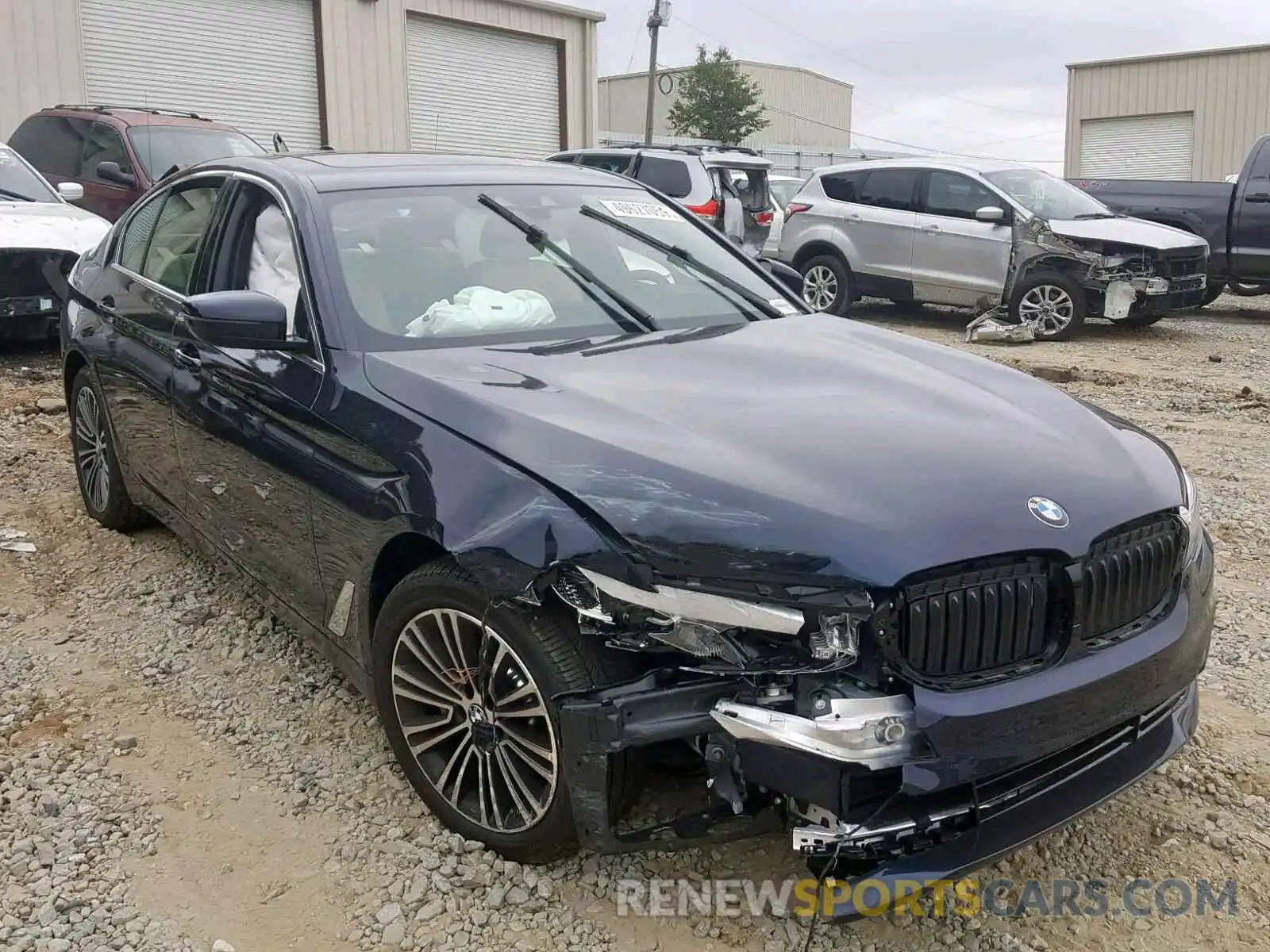 1 Photograph of a damaged car WBAJA5C50KBX87512 BMW 5 SERIES 2019