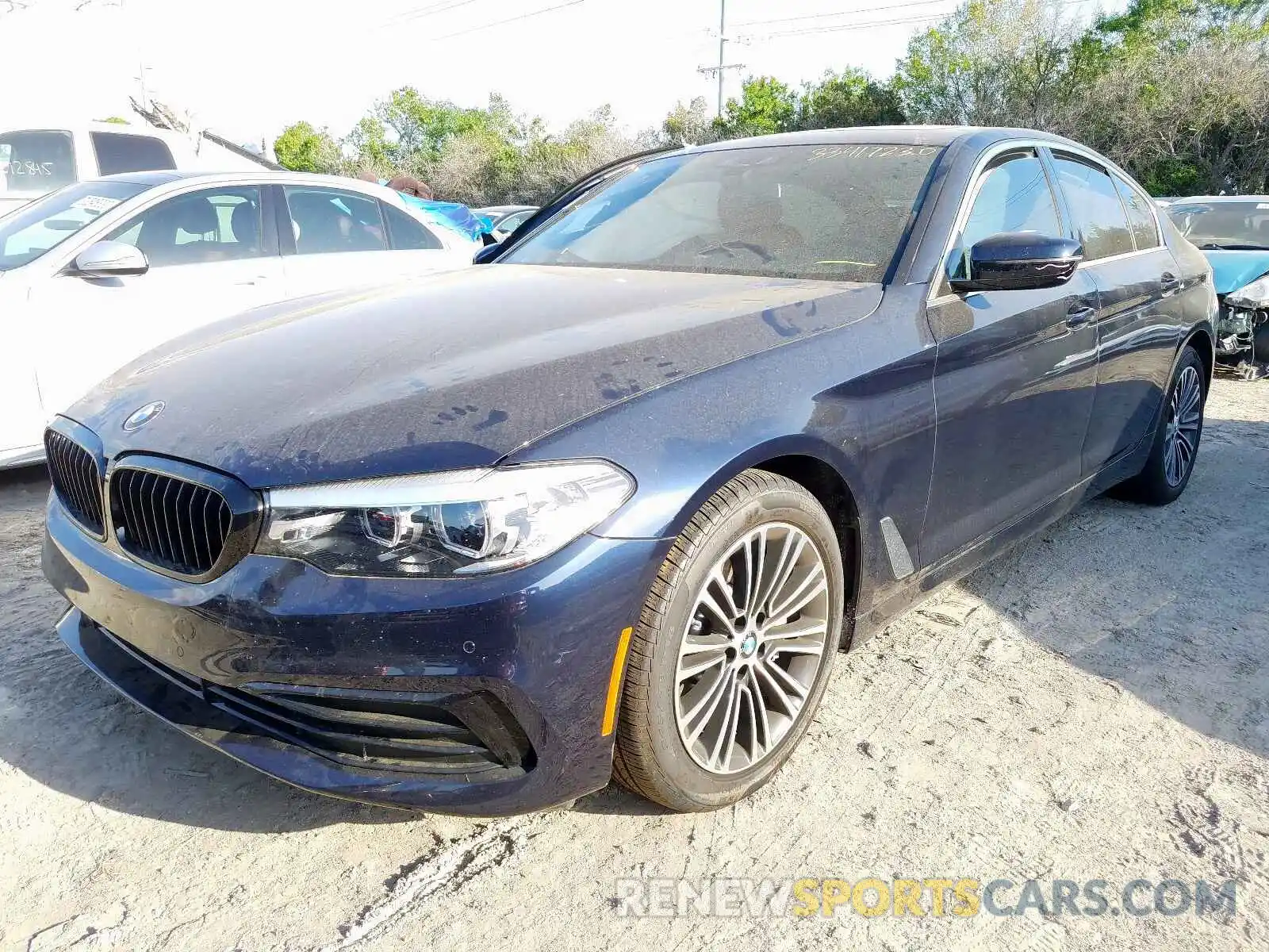 2 Photograph of a damaged car WBAJA5C50KWW03744 BMW 5 SERIES 2019