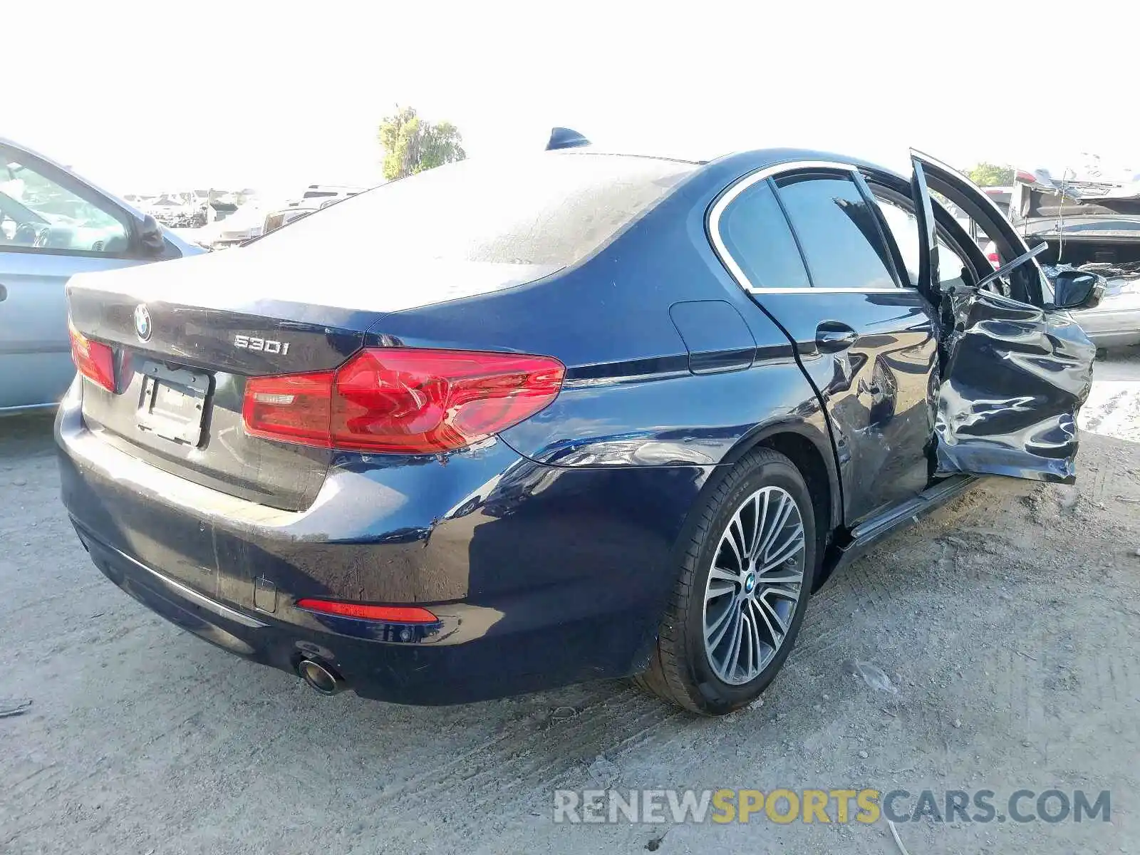 4 Photograph of a damaged car WBAJA5C50KWW03744 BMW 5 SERIES 2019