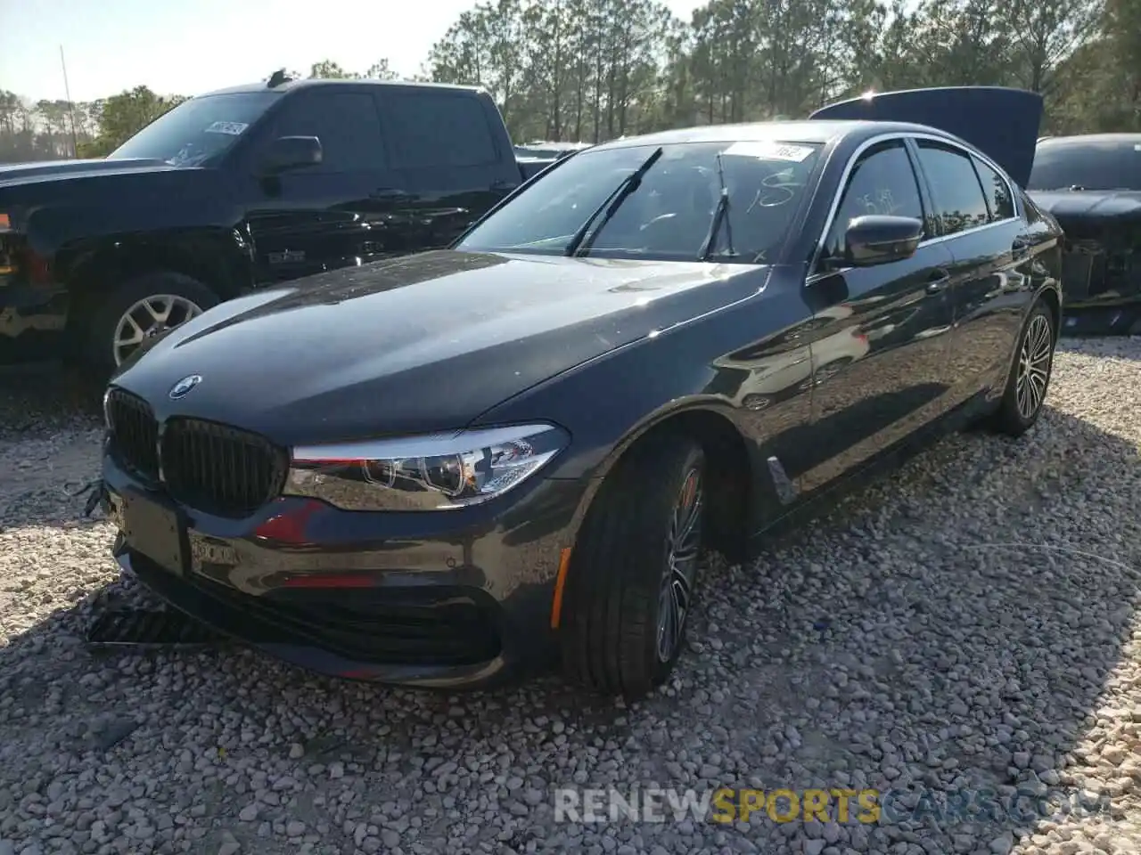 2 Photograph of a damaged car WBAJA5C50KWW11245 BMW 5 SERIES 2019