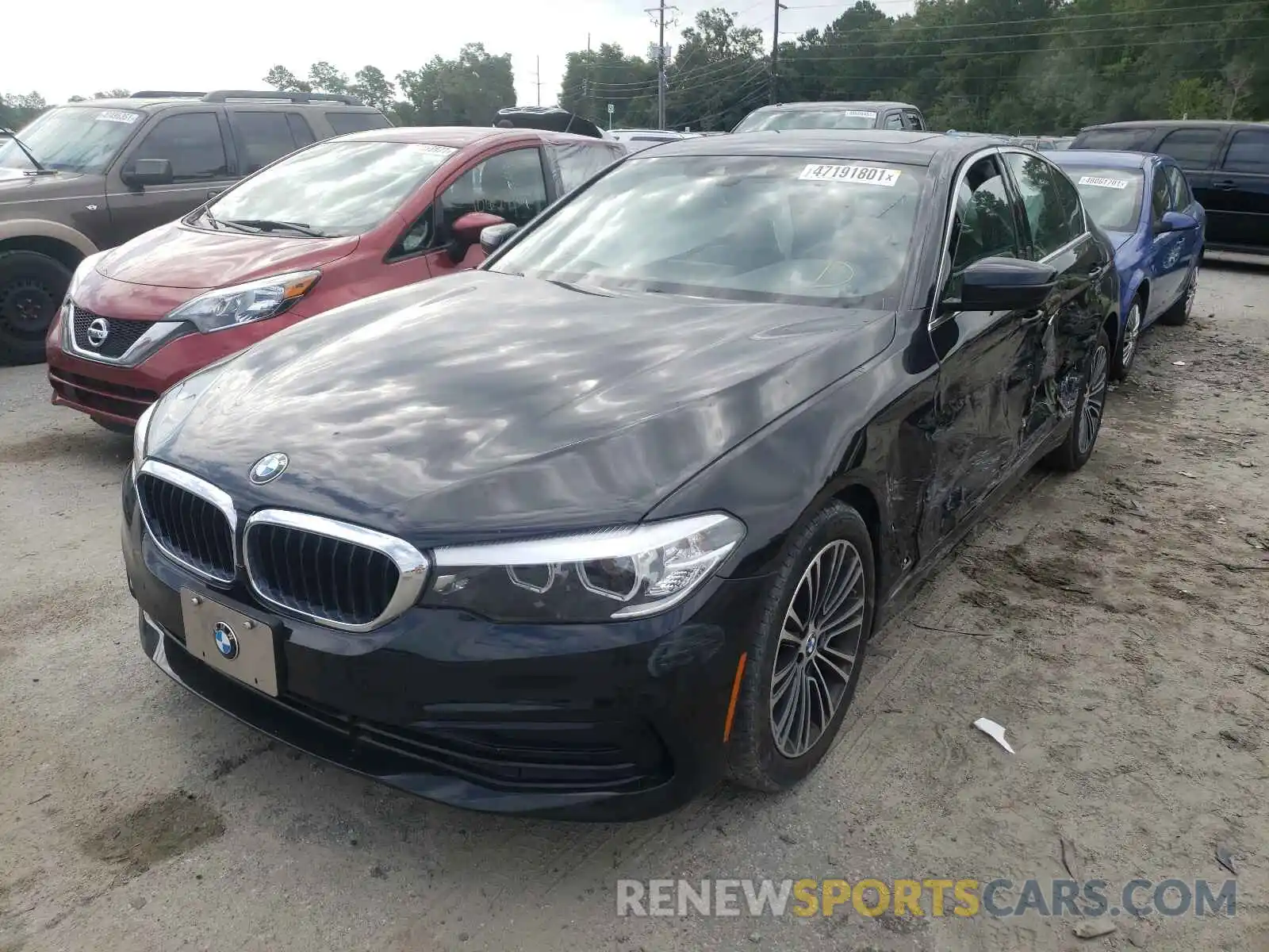 2 Photograph of a damaged car WBAJA5C50KWW20401 BMW 5 SERIES 2019