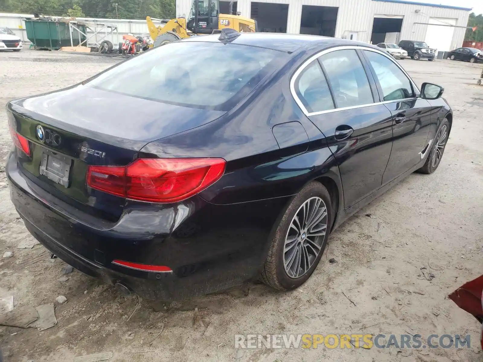 4 Фотография поврежденного автомобиля WBAJA5C50KWW20401 BMW 5 SERIES 2019