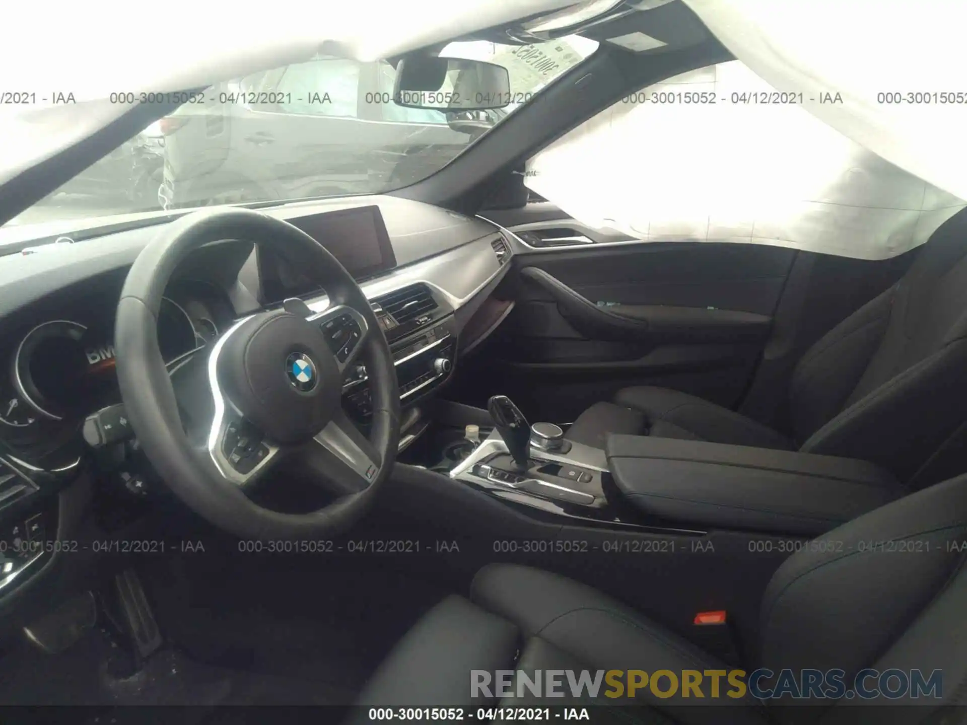 6 Фотография поврежденного автомобиля WBAJA5C50KWW33553 BMW 5 SERIES 2019