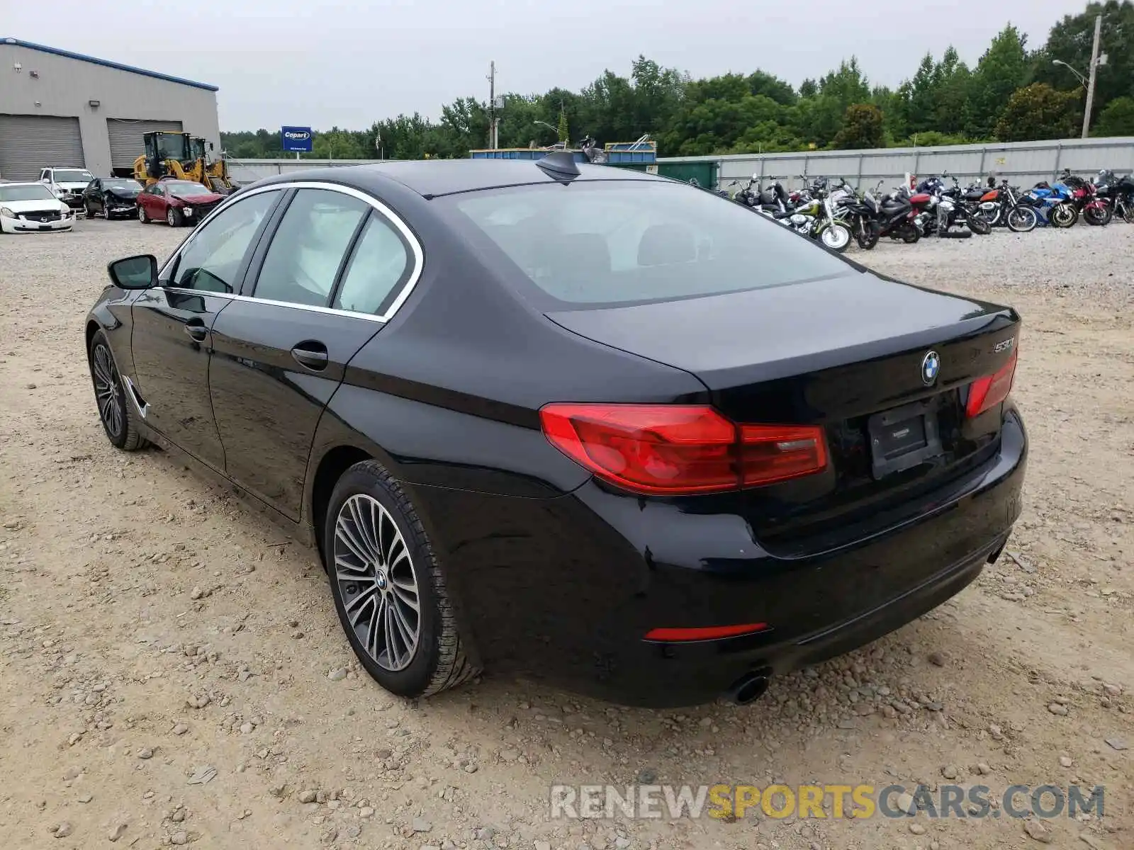 3 Photograph of a damaged car WBAJA5C50KWW40213 BMW 5 SERIES 2019