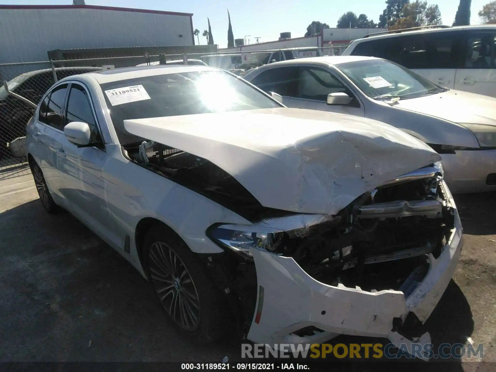 1 Photograph of a damaged car WBAJA5C50KWW44388 BMW 5 SERIES 2019