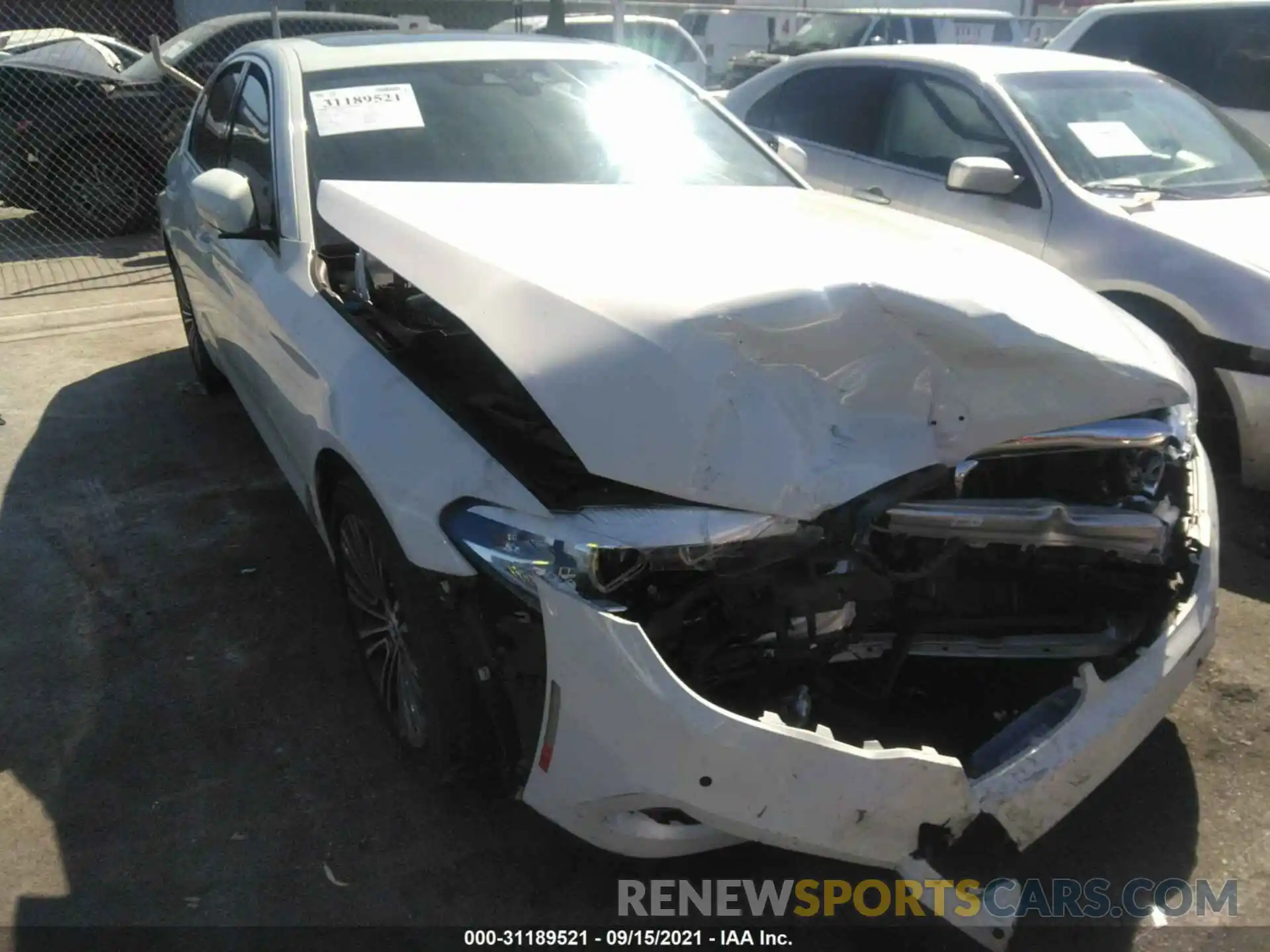 6 Photograph of a damaged car WBAJA5C50KWW44388 BMW 5 SERIES 2019