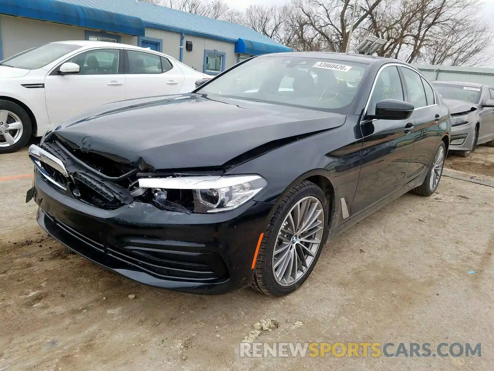 2 Photograph of a damaged car WBAJA5C50KWW48506 BMW 5 SERIES 2019