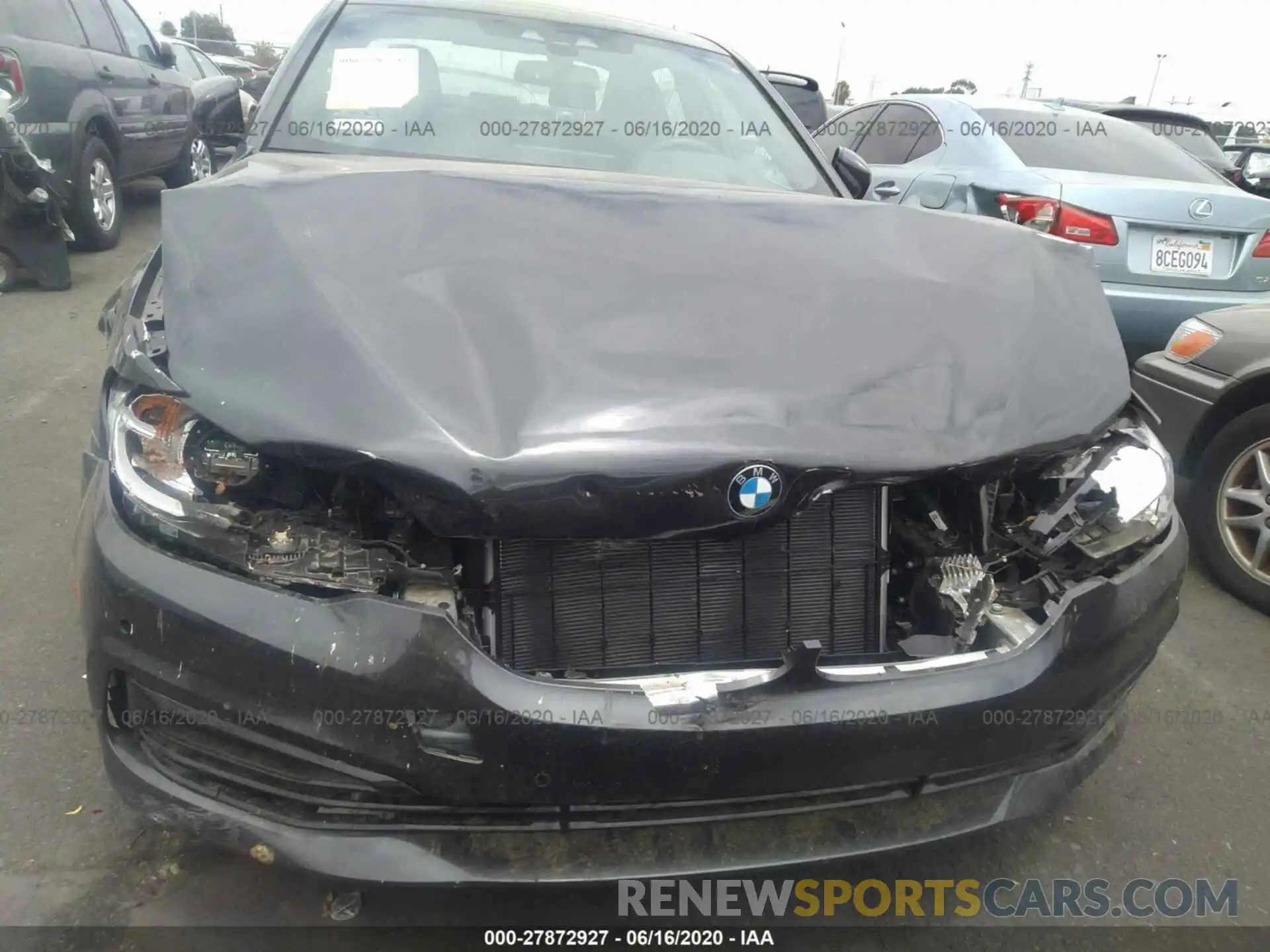 6 Photograph of a damaged car WBAJA5C50KWW48747 BMW 5 SERIES 2019