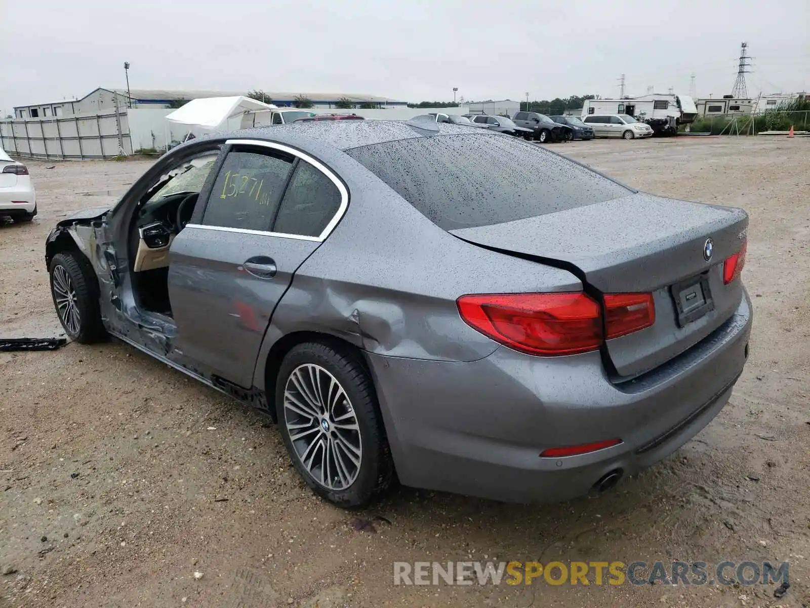 3 Photograph of a damaged car WBAJA5C51KBX86207 BMW 5 SERIES 2019