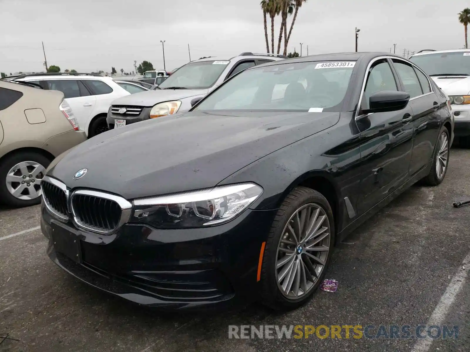 2 Photograph of a damaged car WBAJA5C51KBX87034 BMW 5 SERIES 2019