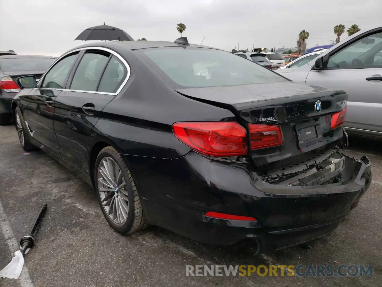 3 Photograph of a damaged car WBAJA5C51KBX87034 BMW 5 SERIES 2019