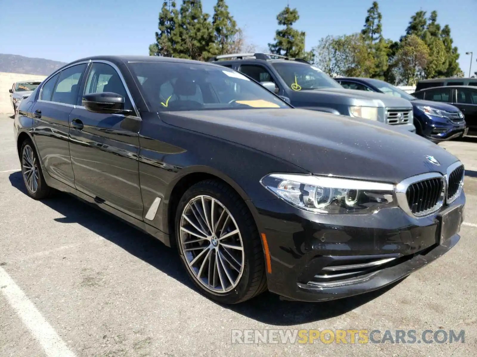 1 Photograph of a damaged car WBAJA5C51KBX87342 BMW 5 SERIES 2019