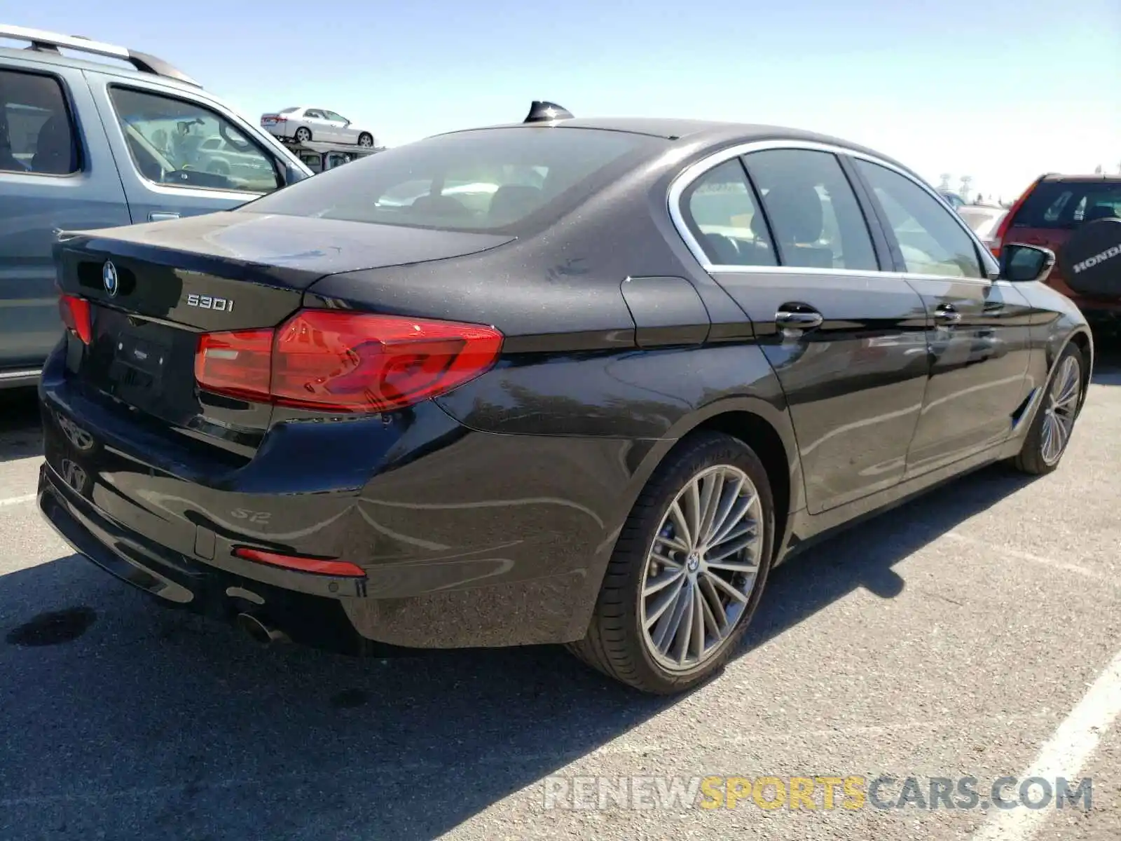 4 Photograph of a damaged car WBAJA5C51KBX87342 BMW 5 SERIES 2019