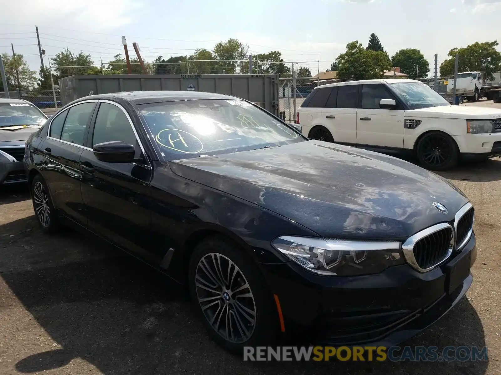 1 Photograph of a damaged car WBAJA5C51KBX87390 BMW 5 SERIES 2019