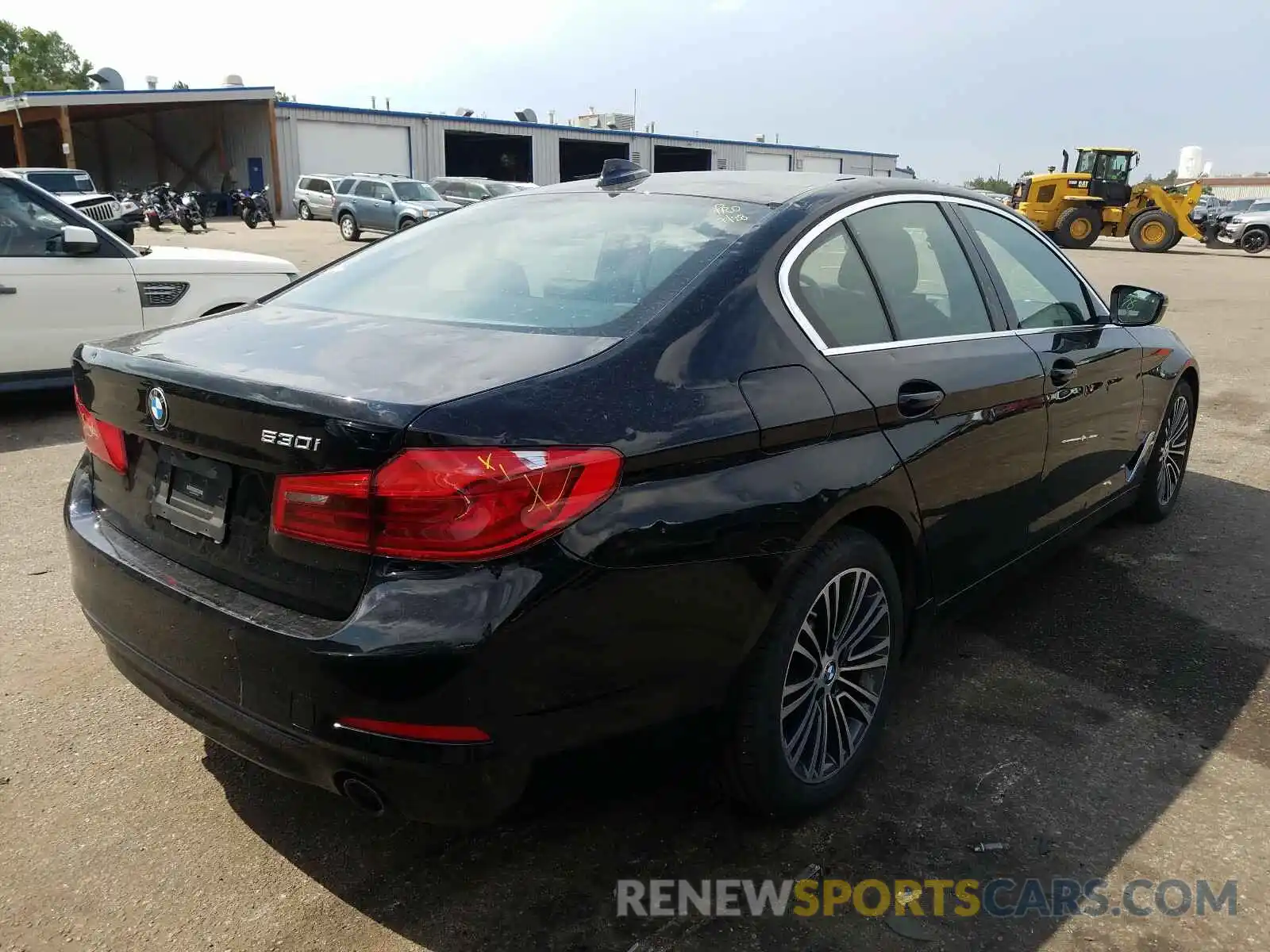 4 Фотография поврежденного автомобиля WBAJA5C51KBX87390 BMW 5 SERIES 2019