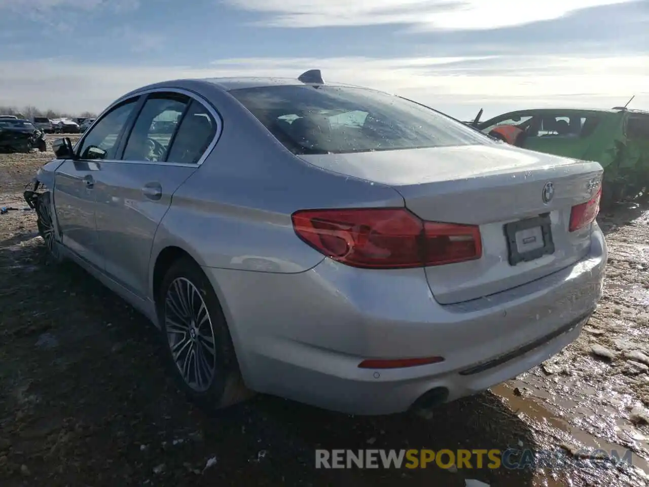 3 Photograph of a damaged car WBAJA5C51KBX87681 BMW 5 SERIES 2019