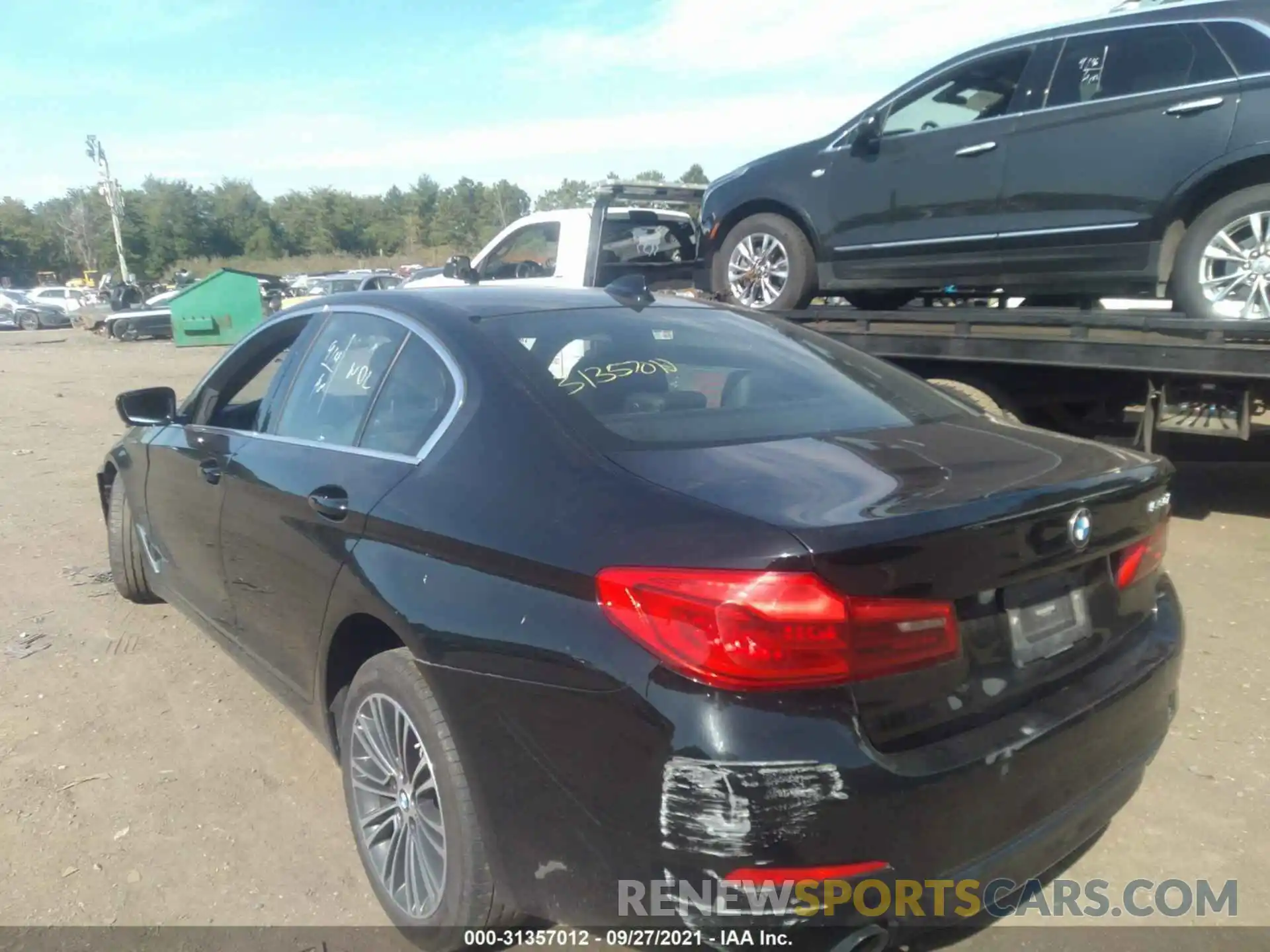 3 Photograph of a damaged car WBAJA5C51KBX87874 BMW 5 SERIES 2019