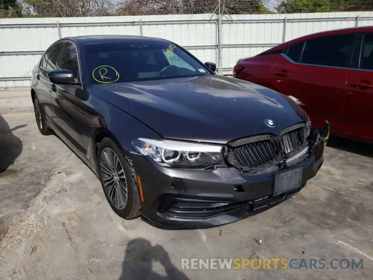 1 Photograph of a damaged car WBAJA5C51KG901021 BMW 5 SERIES 2019