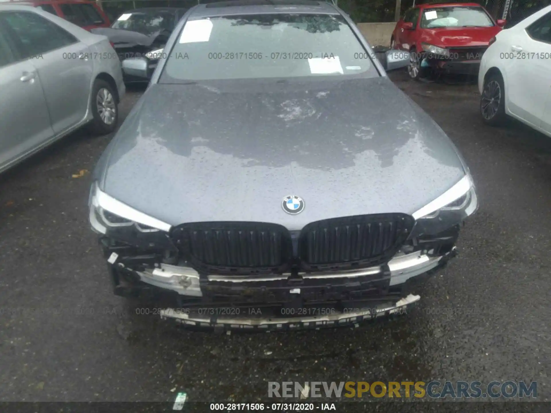 6 Photograph of a damaged car WBAJA5C51KWA58043 BMW 5 SERIES 2019