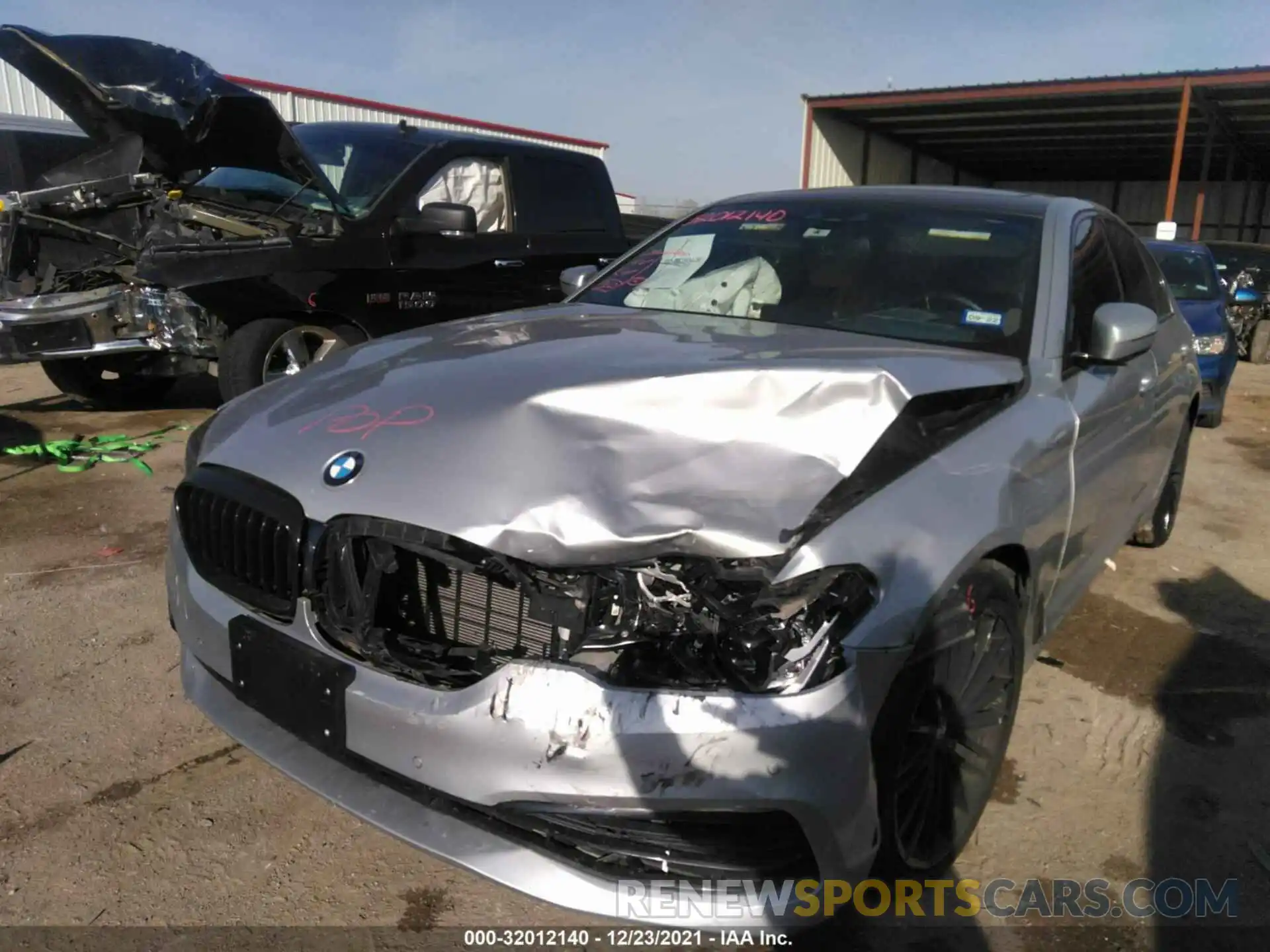 6 Photograph of a damaged car WBAJA5C51KWW46540 BMW 5 SERIES 2019