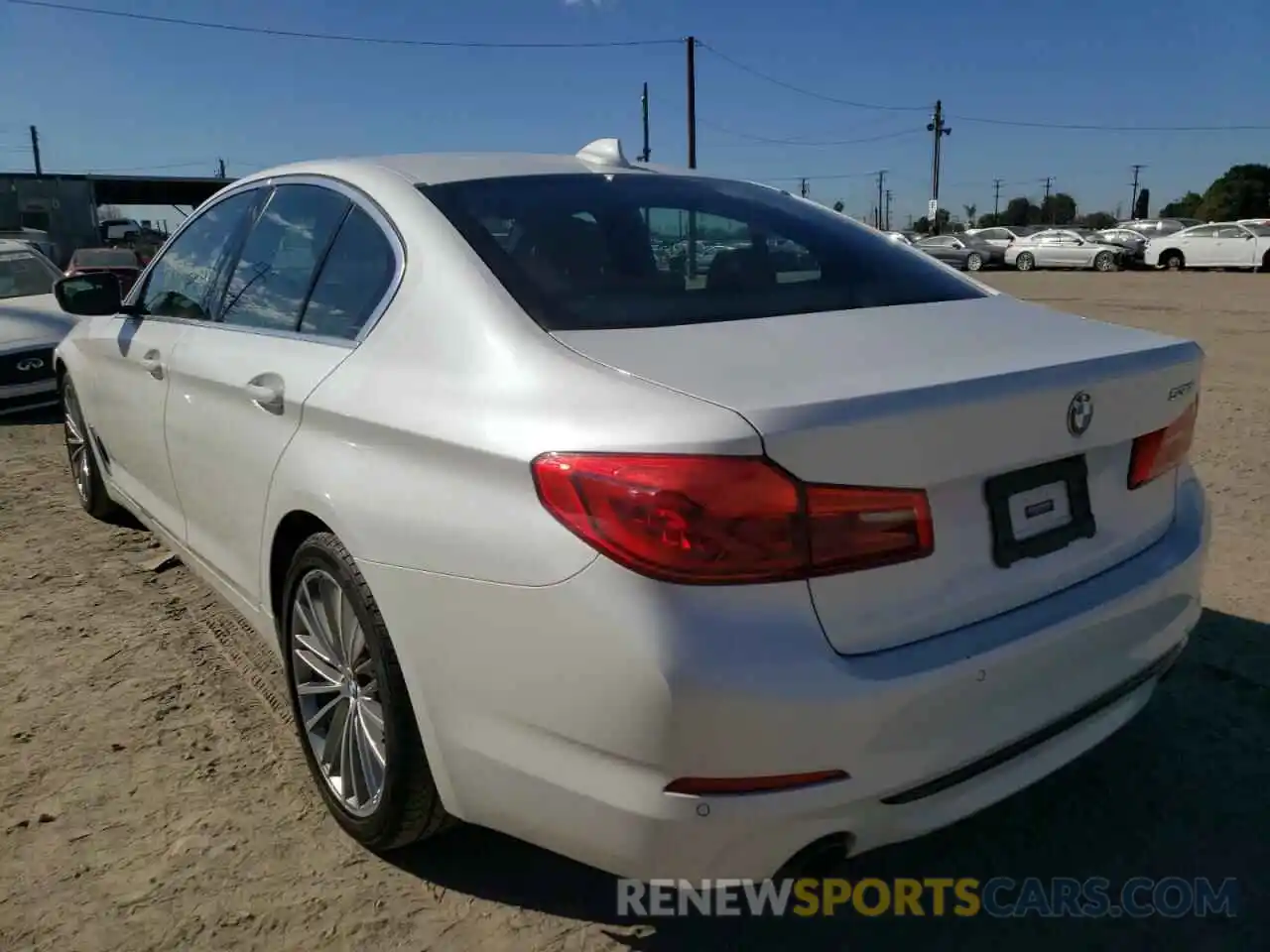 3 Photograph of a damaged car WBAJA5C52KBX46864 BMW 5 SERIES 2019