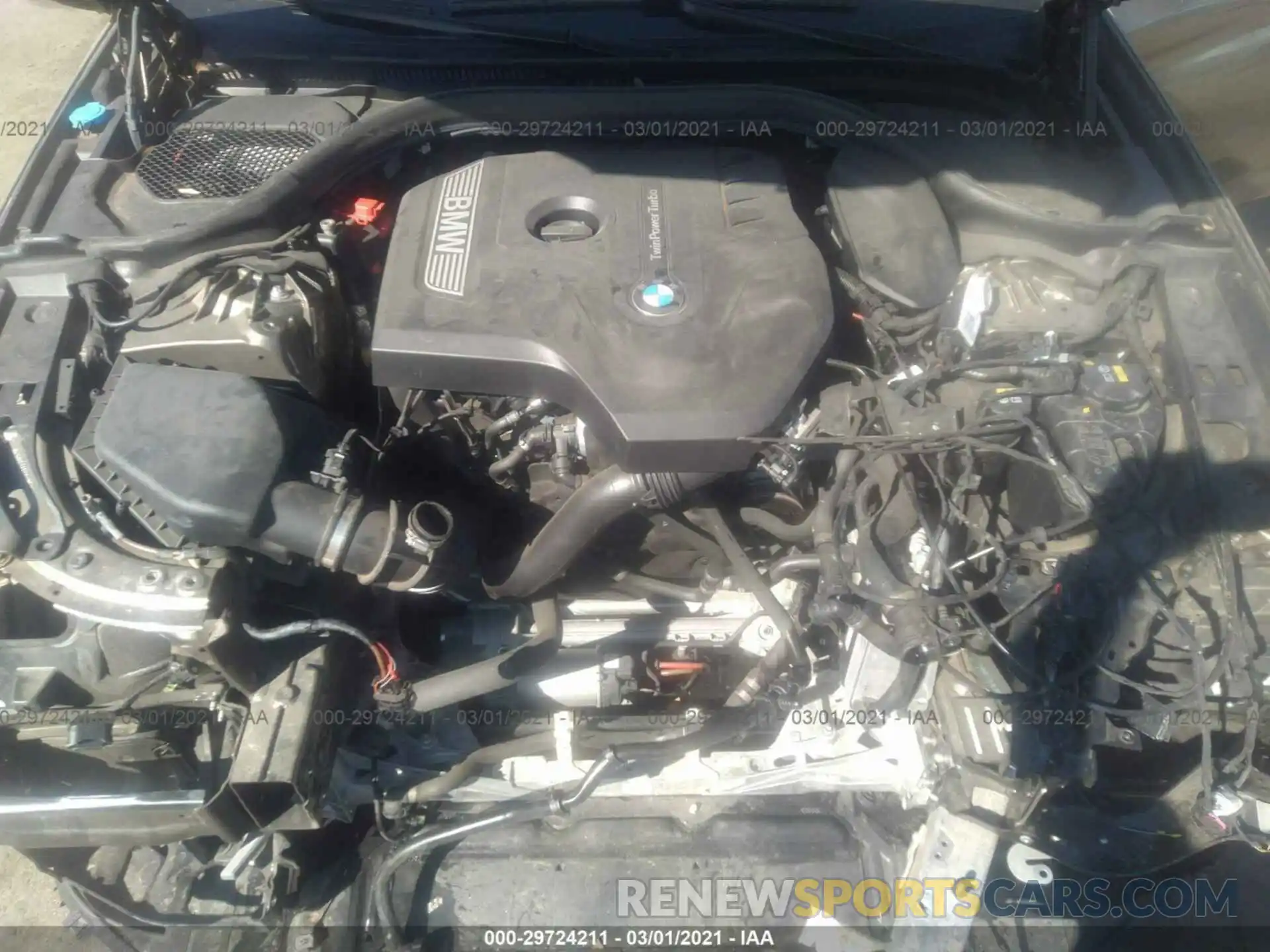 10 Фотография поврежденного автомобиля WBAJA5C52KBX46900 BMW 5 SERIES 2019