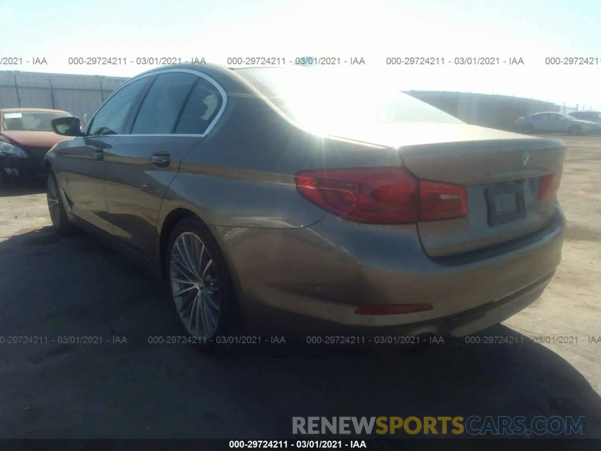 3 Photograph of a damaged car WBAJA5C52KBX46900 BMW 5 SERIES 2019