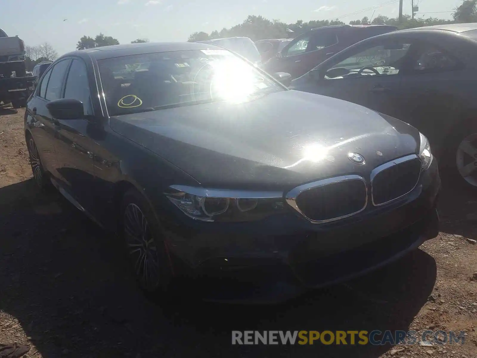 1 Photograph of a damaged car WBAJA5C52KBX86913 BMW 5 SERIES 2019