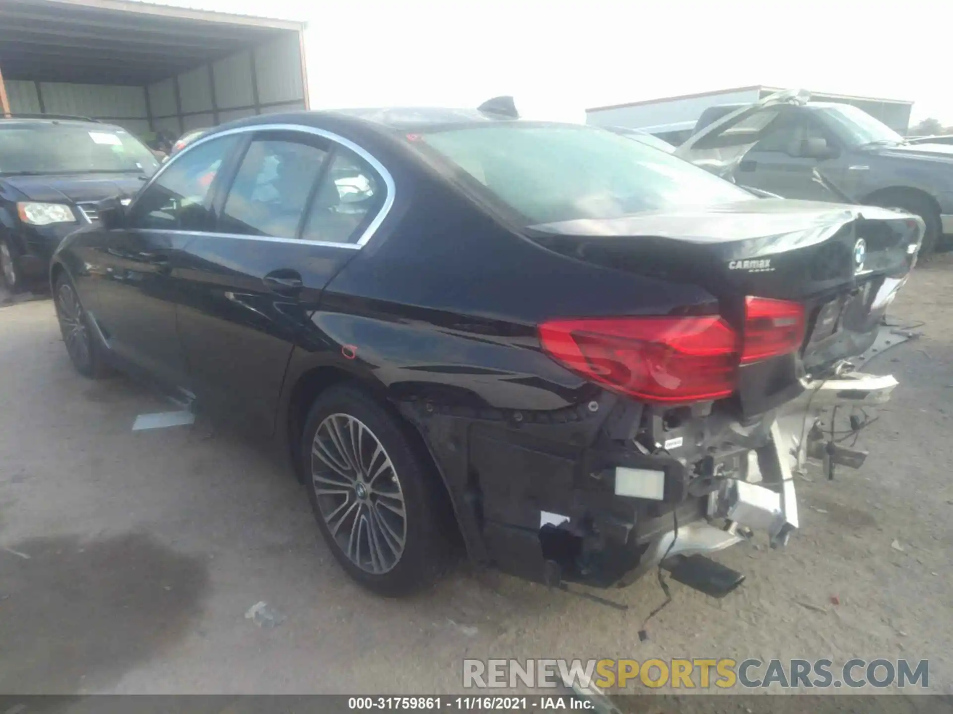 3 Photograph of a damaged car WBAJA5C52KBX86927 BMW 5 SERIES 2019