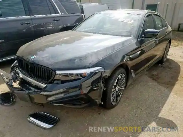 2 Photograph of a damaged car WBAJA5C52KBX86989 BMW 5 SERIES 2019