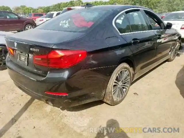 4 Photograph of a damaged car WBAJA5C52KBX86989 BMW 5 SERIES 2019